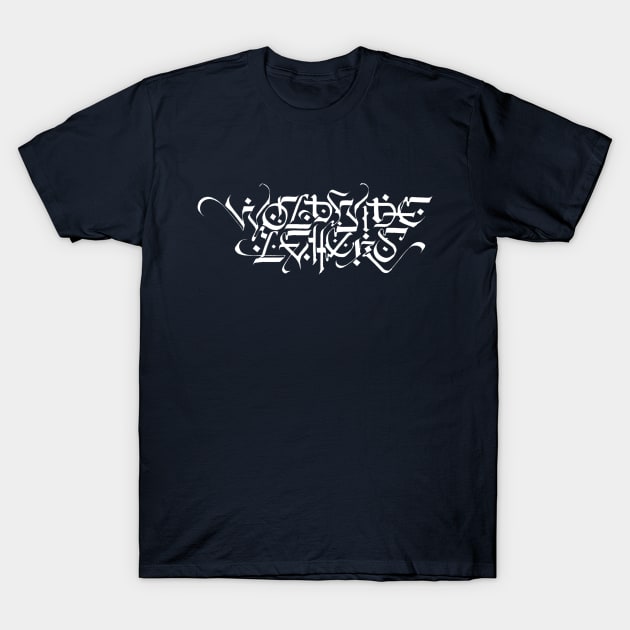 Unlimited Letters T-Shirt by SCRYPTK